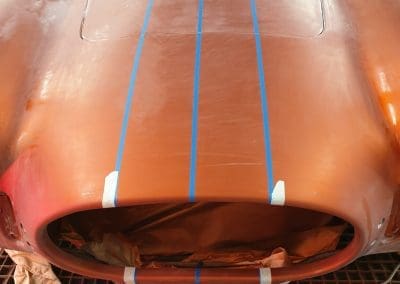 Replica Cobra build being painted