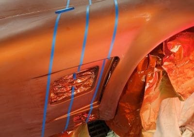 Replica Cobra build being painted