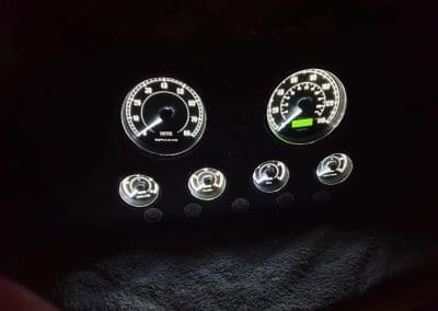 Replica Cobra build dashboard lights