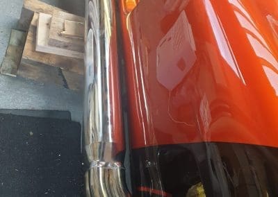 Replica Cobra build external exhaust