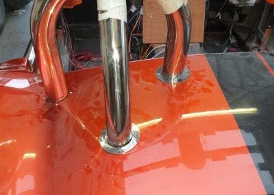 Replica Cobra build metal framework