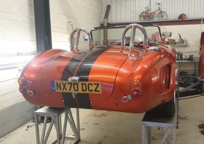 Replica Cobra build from rear