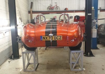 Replica Cobra build rear view