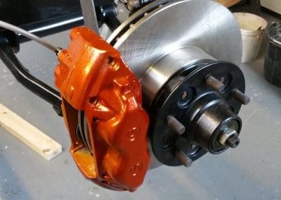 Replica Cobra build brakes