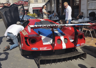GT40 replica with spoiler