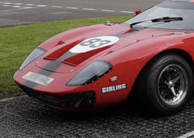 Front of a GT40 replica