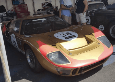 Gold GT40 replica